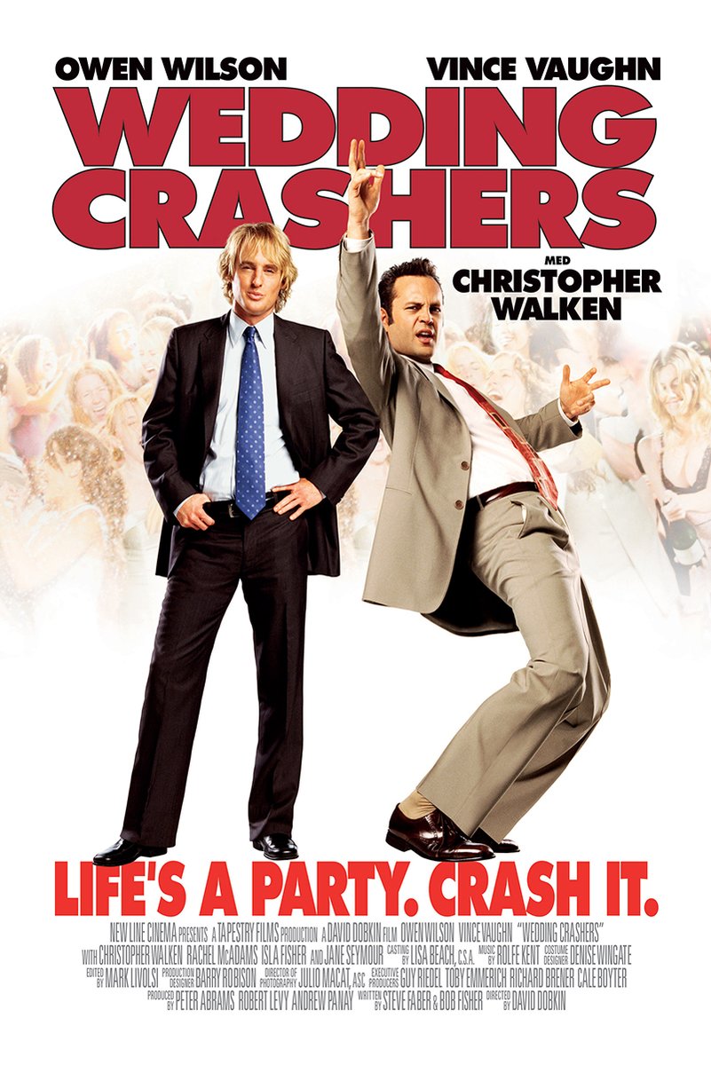 Wedding Crashers Movie Decorative Painting (paper and canvas) art poster printing print