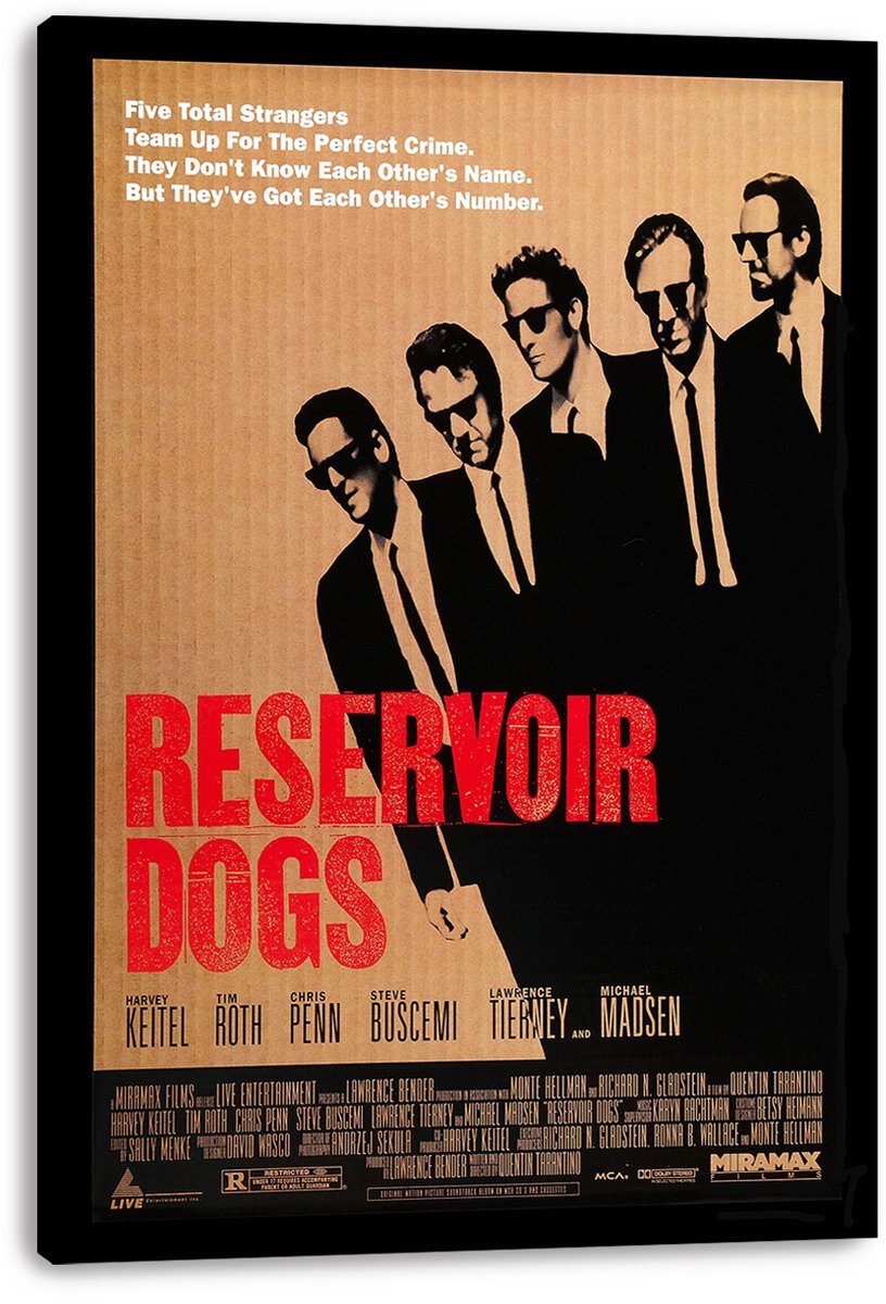 Reservoir Dogs Movie Poster Decorative Painting (paper and canvas) art poster printing print