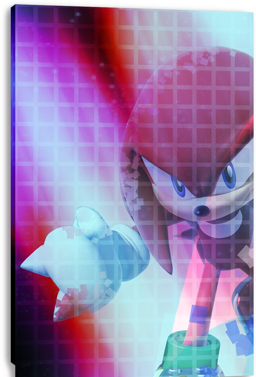 Sonic the Hedgehog Decorative Painting (paper and canvas) art poster printing print