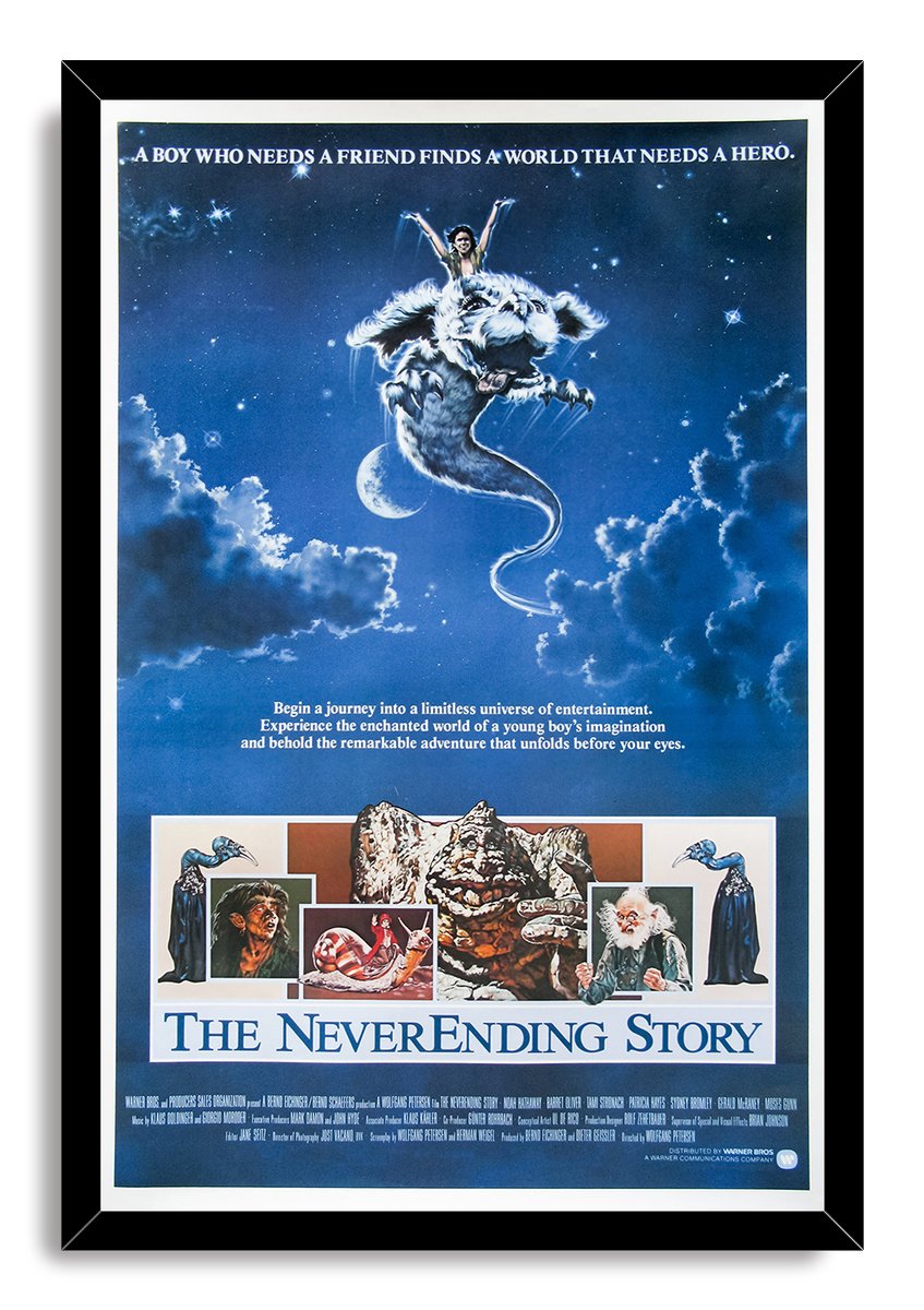 The NeverEnding Story Decorative Painting (paper and canvas) art poster printing print