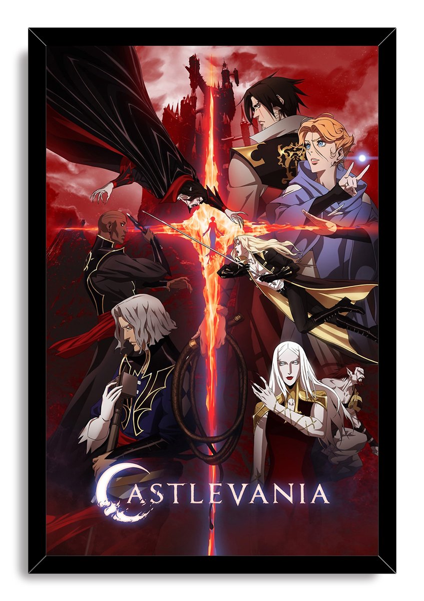 Castlevania Anime Series Decorative Painting (paper and canvas) art poster printing print