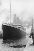 Historic Titanic Ship Decorative Painting (paper and canvas) art poster printing print