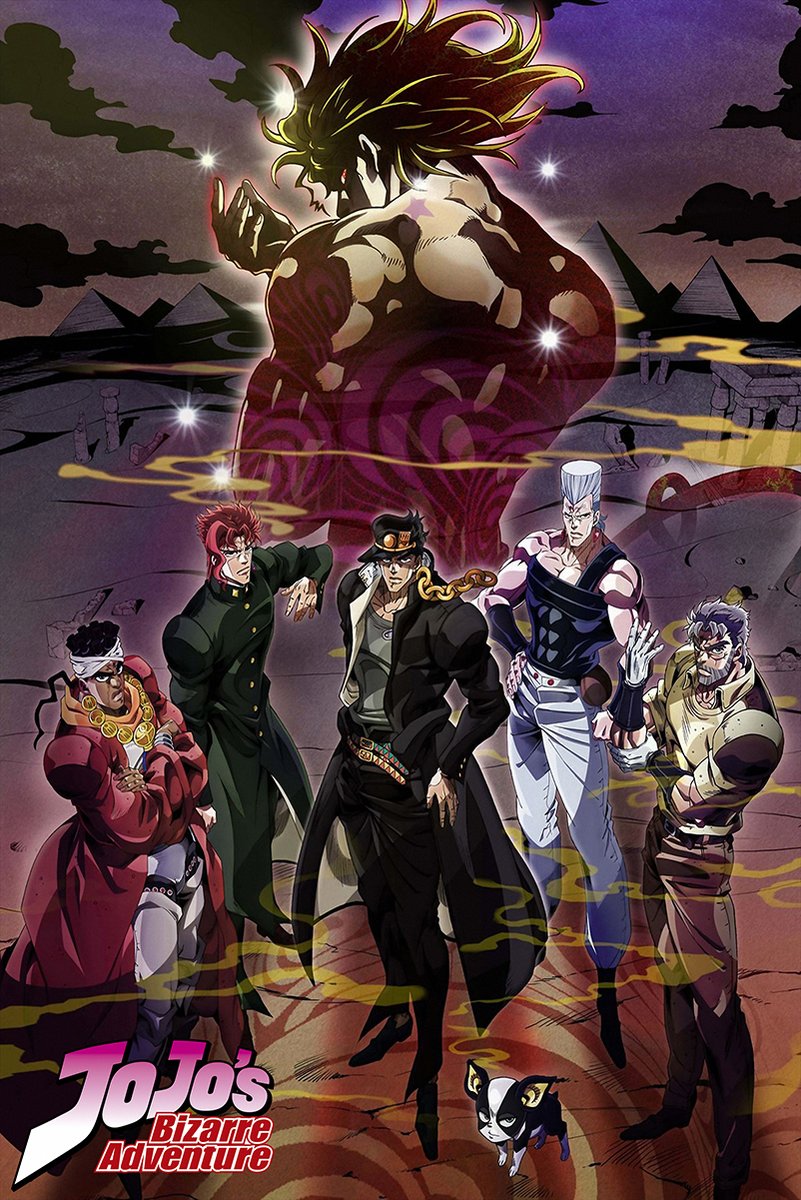 JoJo's Bizarre Adventure Stardust Crusaders Decorative Painting (paper and canvas) art poster printing print