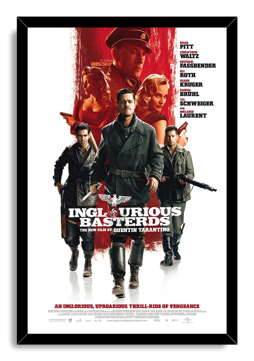 Inglourious Basterds Movie Poster Decorative Painting (paper and canvas) art poster printing print