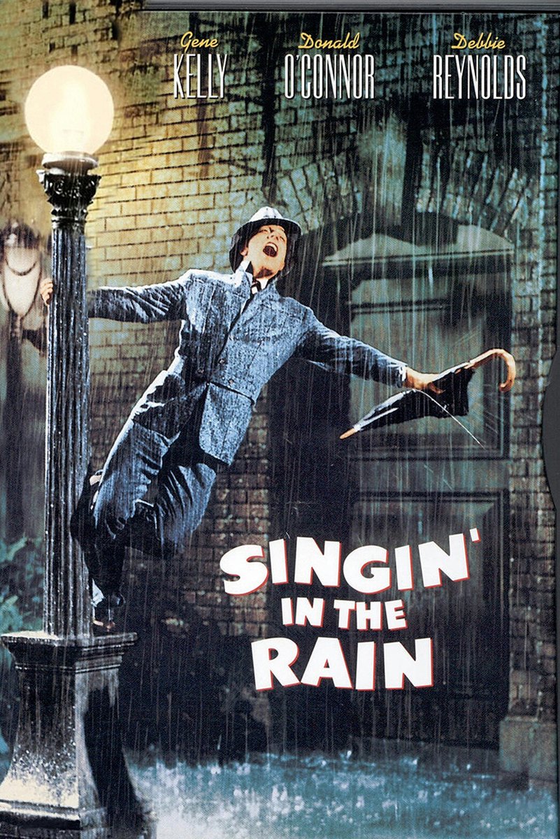 Gene Kelly Singin' in the Rain Decorative Painting (paper and canvas) art poster printing print