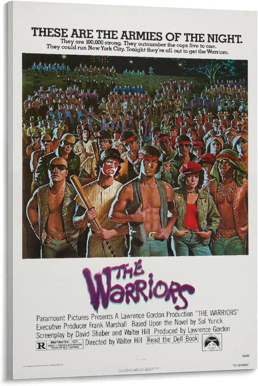 The Warriors Movie Poster Decorative Painting (Paper and Canvas) Art Poster Printing Print