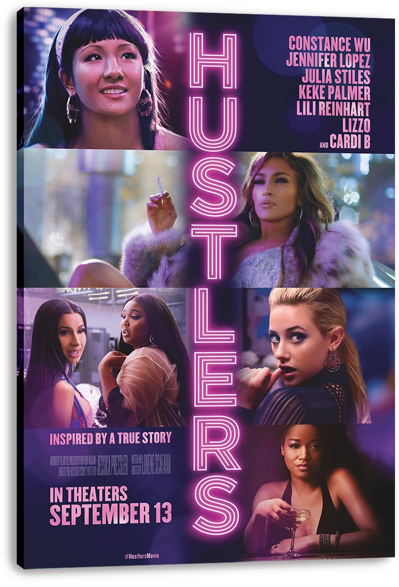 Hustlers Movie Cast Decorative Painting (paper and canvas) art poster printing print