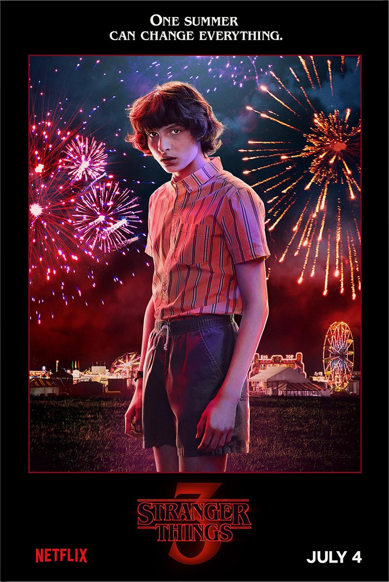 Stranger Things 3 Mike Wheeler Decorative Painting (paper and canvas) art poster printing print