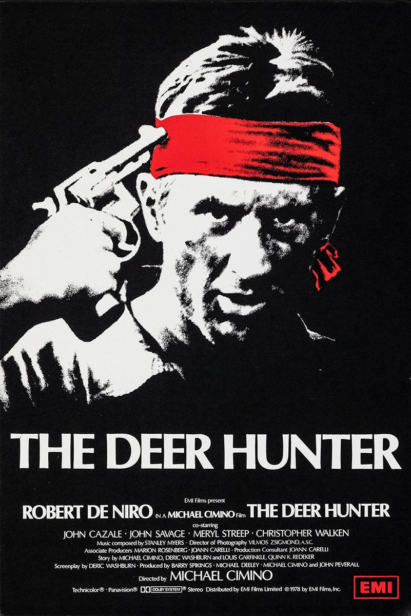 The Deer Hunter Movie Robert De Niro Decorative Painting (paper and canvas) art poster printing print
