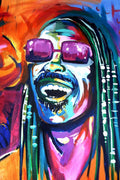Stevie Wonder Decorative Painting (paper and canvas) art poster printing print