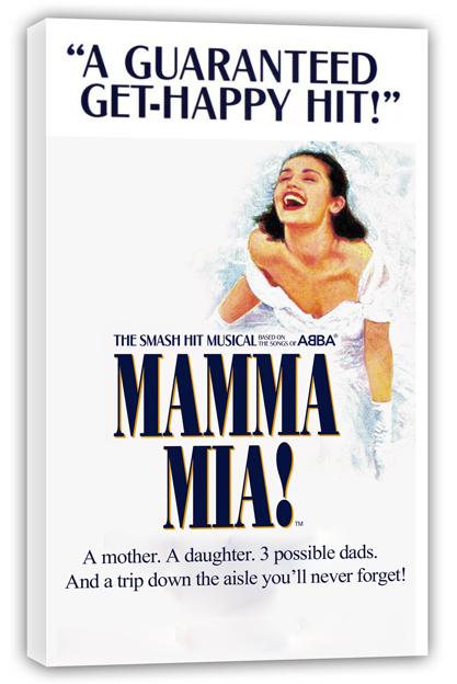 Mamma Mia Poster Broadway Theater Play (Paper and Canvas) Art Poster Printing Print