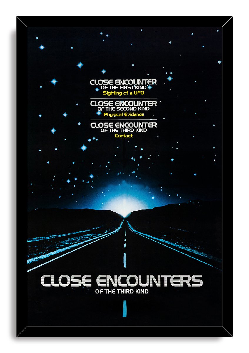 Close Encounters of the Third Kind Movie Poster Decorative Painting (paper and canvas) art poster printing print