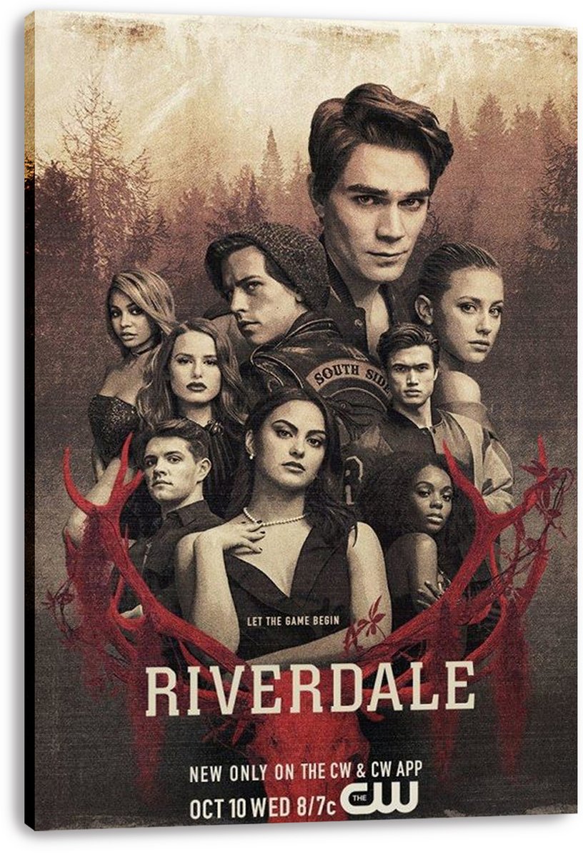 Riverdale Cast Decorative Painting (paper and canvas) art poster printing print