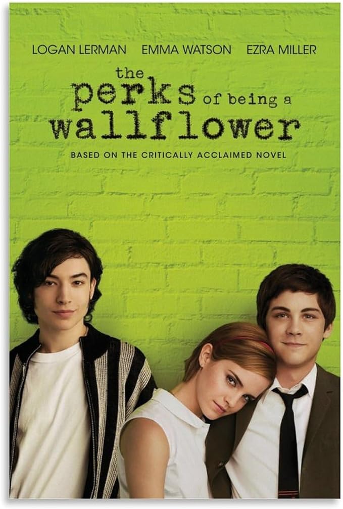 The Perks of Being A Wallflower Movie Poster(Paper and Canvas) Art Poster Printing Print