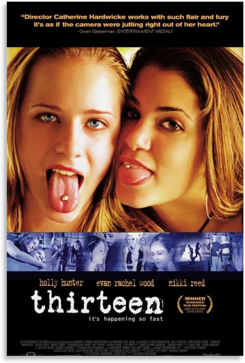 Thirteen Movie Poster for Bedroom Aesthetic Wall Decor (Paper and Canvas) Art Poster Printing Print