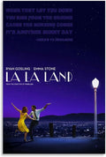 La La Land Movie Poster (Paper and Canvas) Art Poster Printing Print