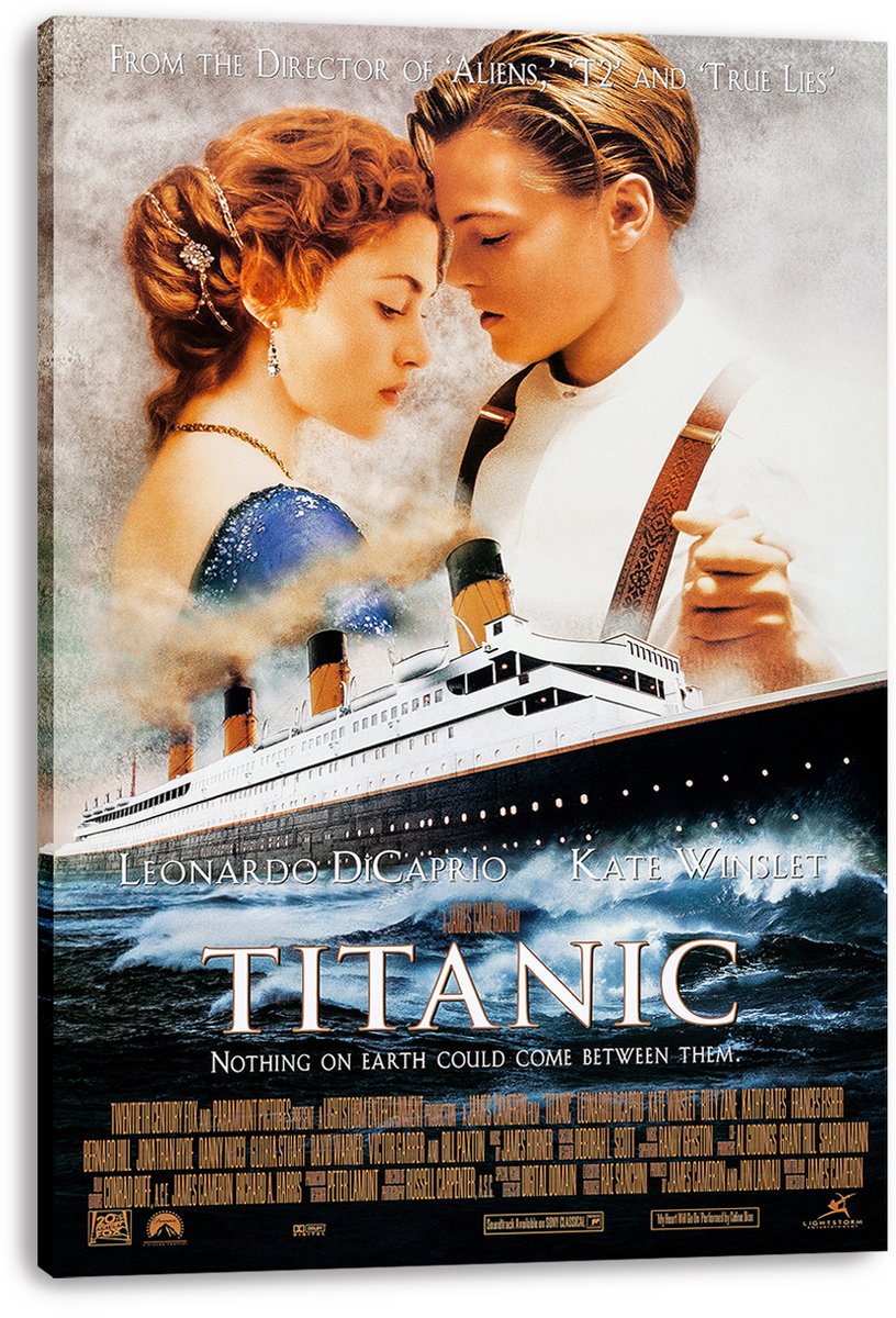Titanic Movie Poster Jack and Rose Decorative Painting (paper and canvas) art poster printing print