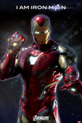 Iron Man Decorative Painting (paper and canvas) art poster printing print