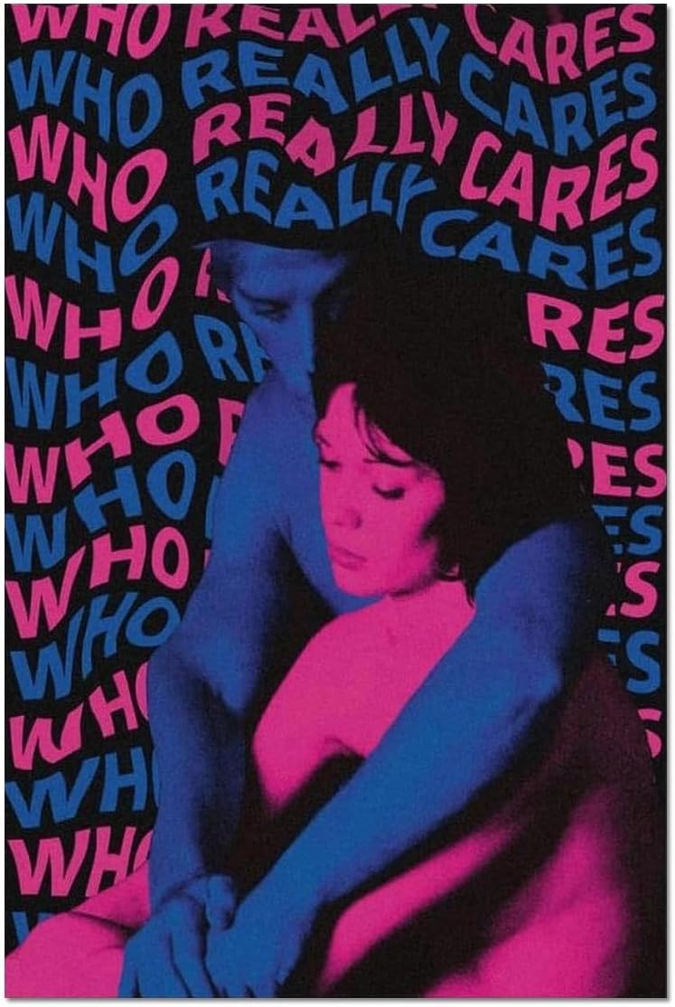 Tv Girl Poster Who Really Cares Album Cover (Paper and Canvas) Art Poster Printing Print