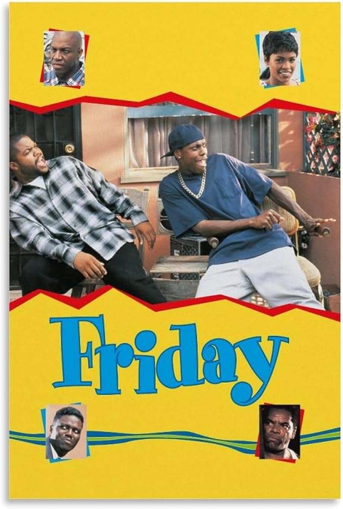 Friday Movie Poster Art Poster (Paper and Canvas) Art Poster Printing Print