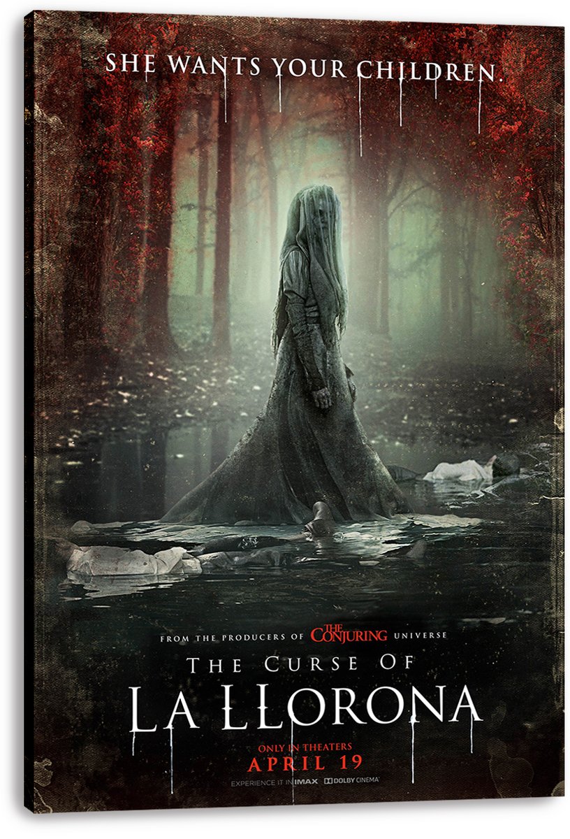 La Llorona Horror Movie Decorative Painting (paper and canvas) art poster printing print