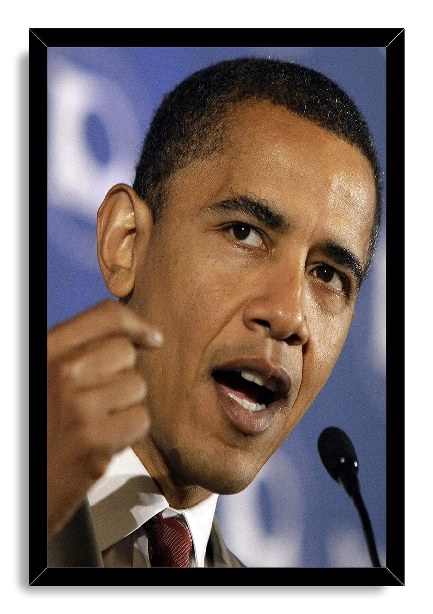 Barack Obama Decorative Painting (paper and canvas) art poster printing print