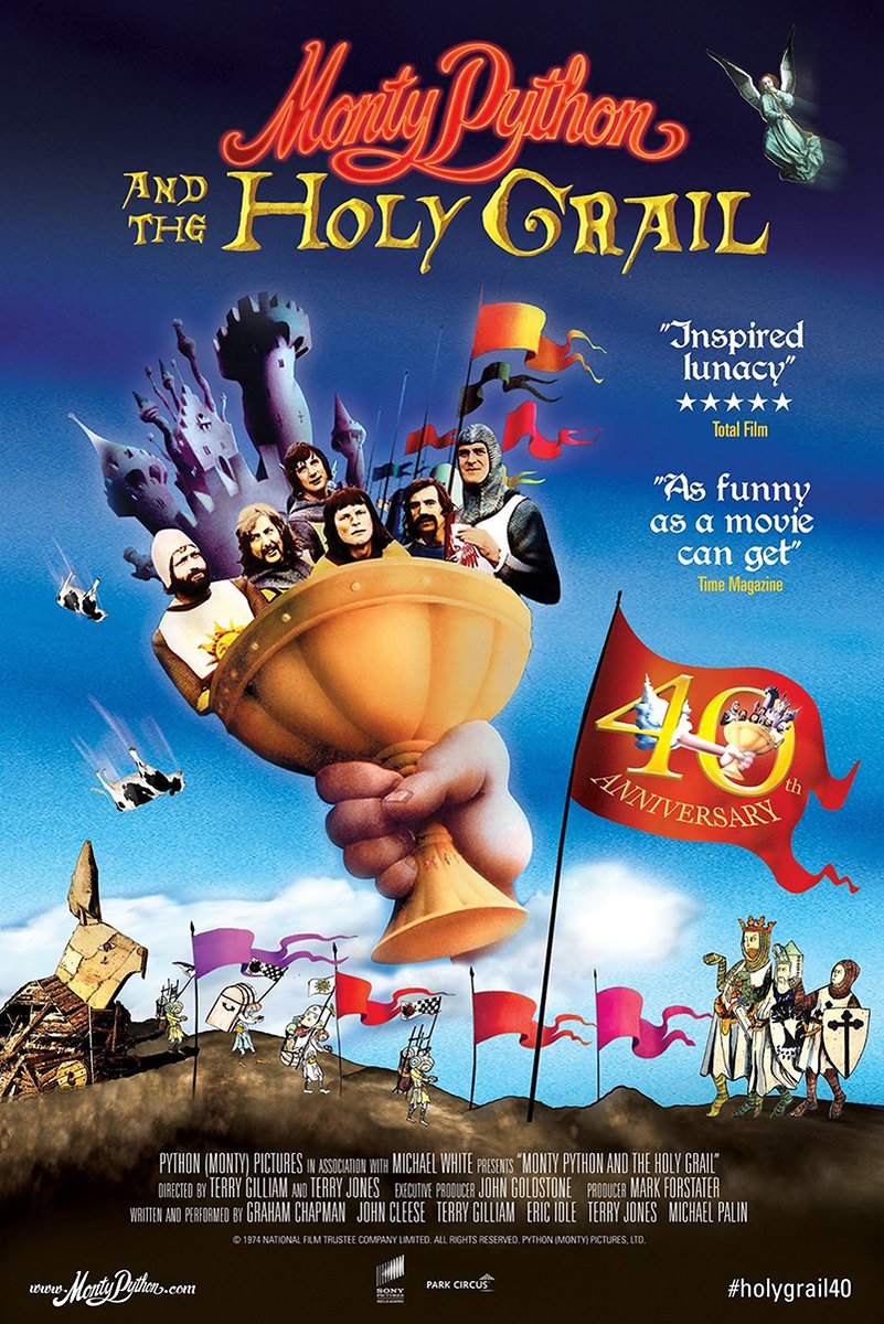 Monty Python and the Holy Grail Movie Poster Decorative Painting (paper and canvas) art poster printing print