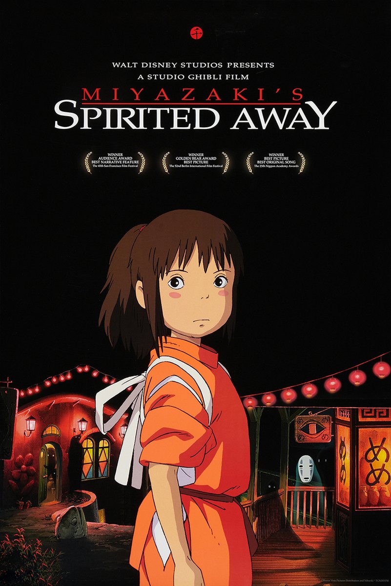 Spirited Away Decorative Painting (paper and canvas) art poster printing print