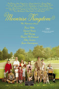 Moonrise Kingdom Movie Poster with Ensemble Cast Decorative Painting (paper and canvas) art poster printing print