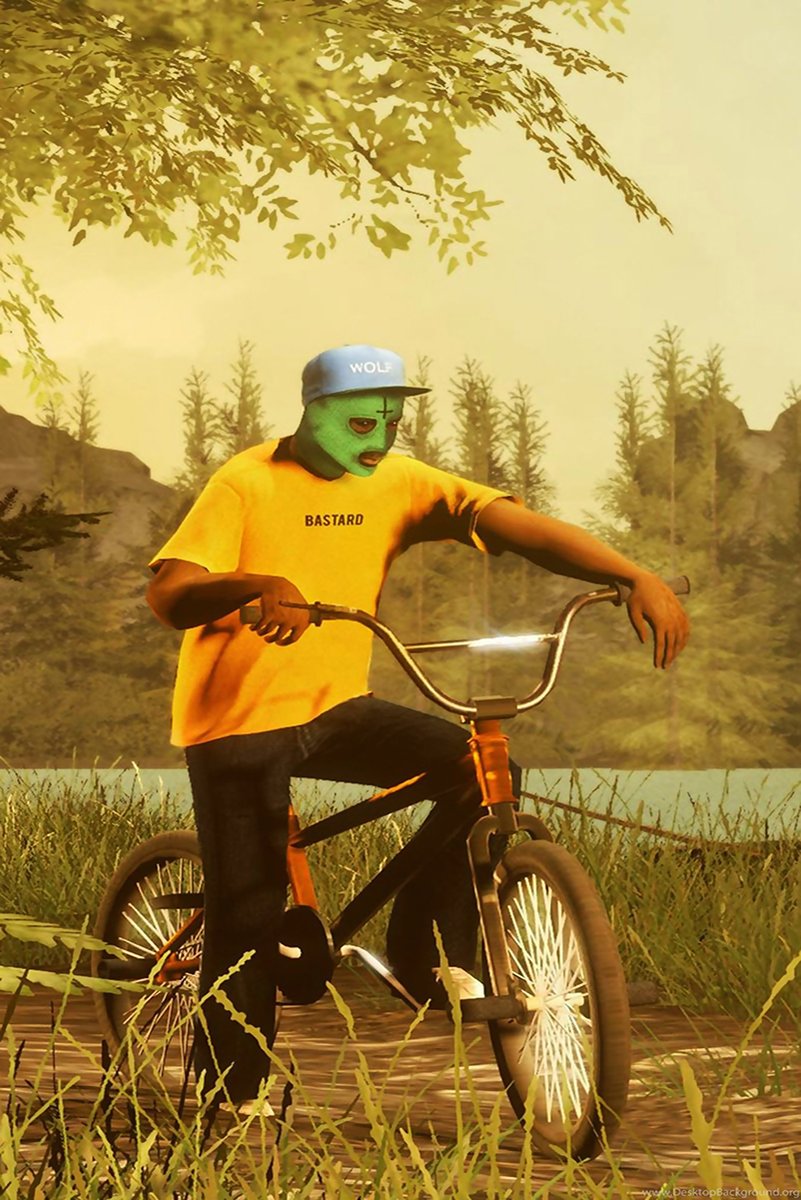 Tyler The Creator Wolf Haley Character Decorative Painting (paper and canvas) art poster printing print