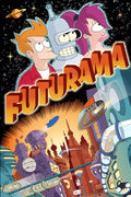 Futurama Characters and New New York City Decorative Painting (paper and canvas) art poster printing print