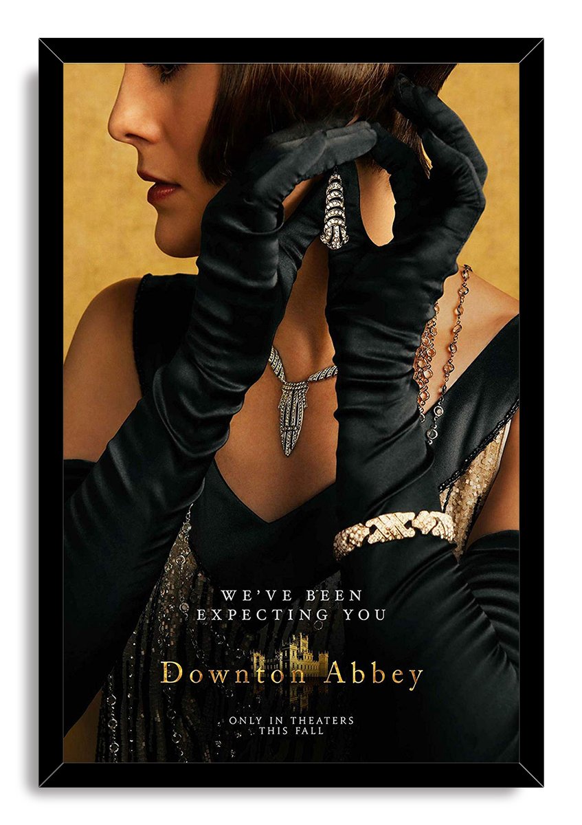 Downton Abbey Elegant Woman Decorative Painting (paper and canvas) art poster printing print