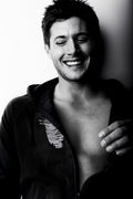 Jensen Ackles Laughing Decorative Painting (paper and canvas) art poster printing print