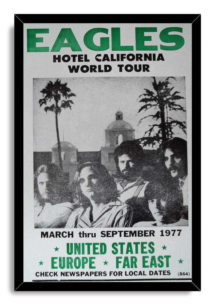 Eagles Hotel California World Tour Decorative Painting (paper and canvas) art poster printing print