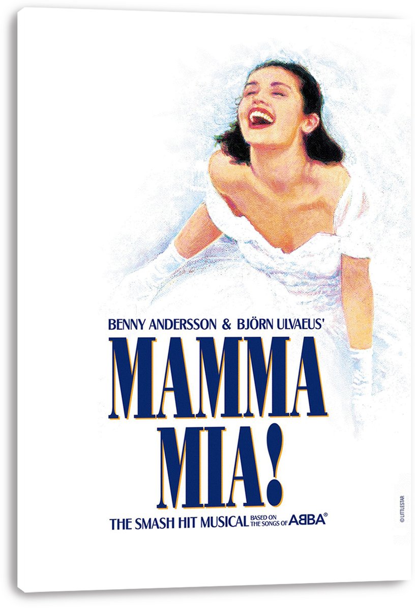 Mamma Mia! Musical Decorative Painting (paper and canvas) art poster printing print