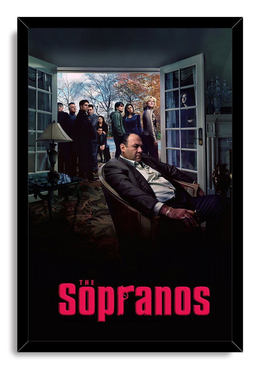 The Sopranos Decorative Painting (paper and canvas) art poster printing print