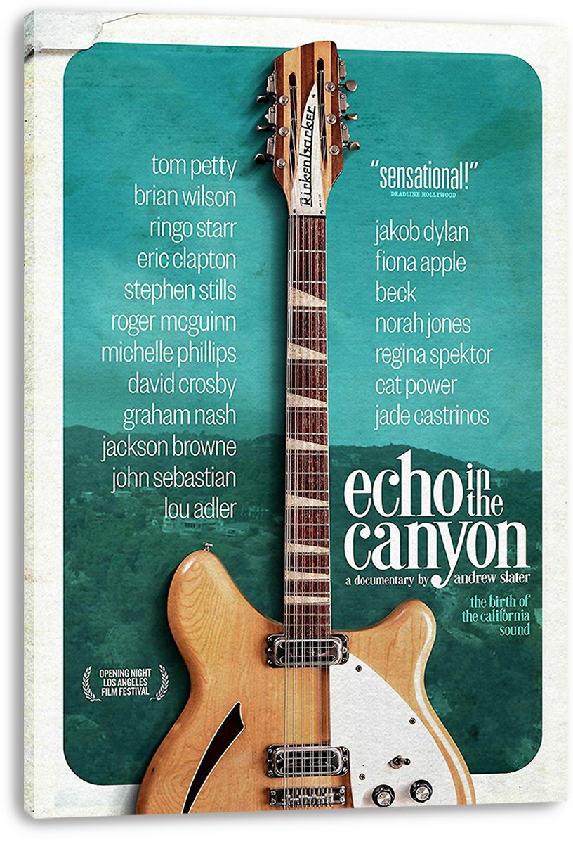 Echo in the Canyon Documentary Movie Poster Decorative Painting (paper and canvas) art poster printing print