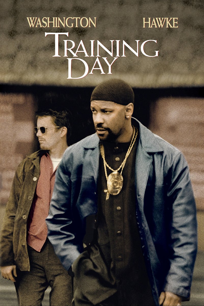 Training Day Movie Poster Decorative Painting (paper and canvas) art poster printing print