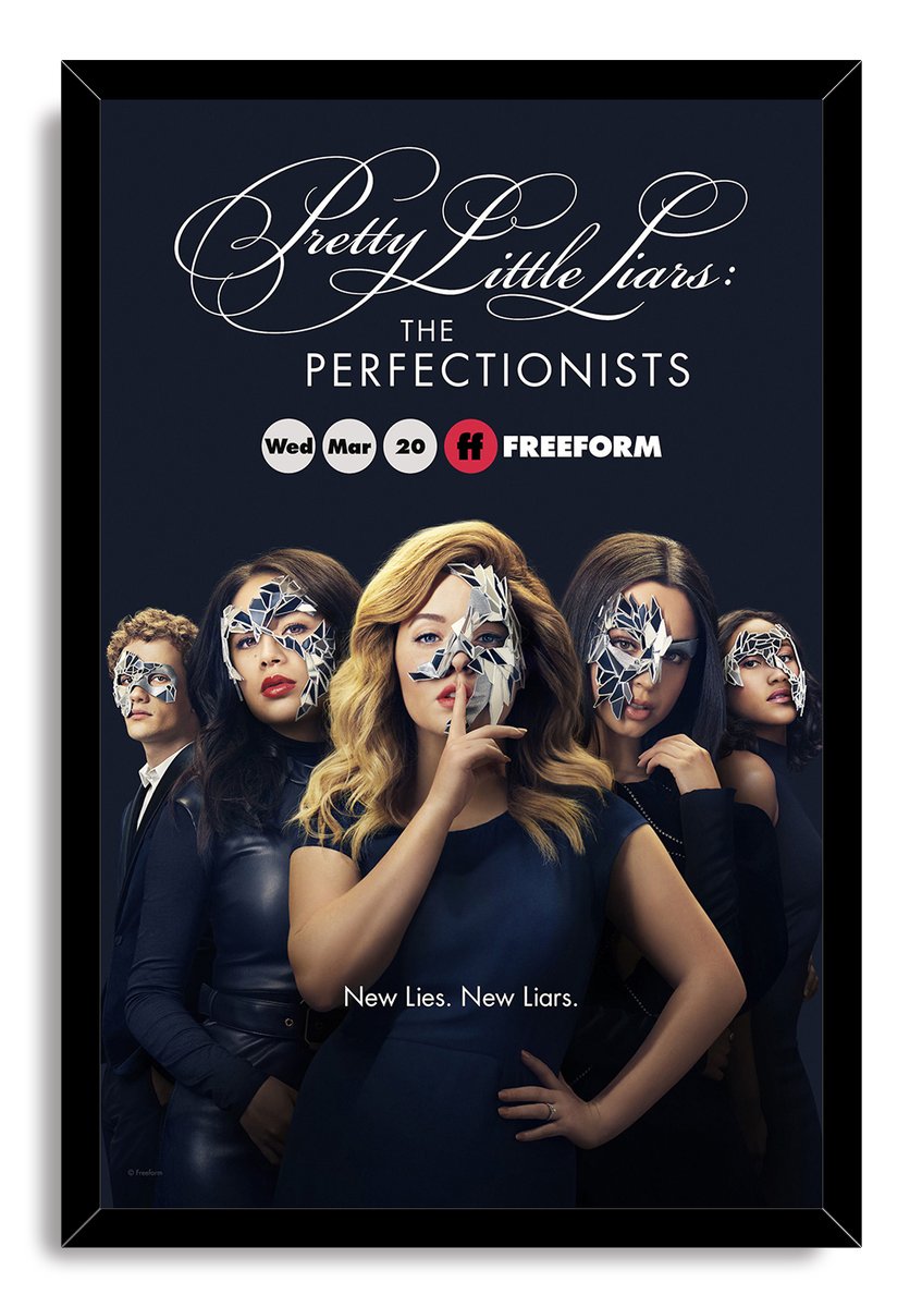Pretty Little Liars: The Perfectionists Decorative Painting (paper and canvas) art poster printing print