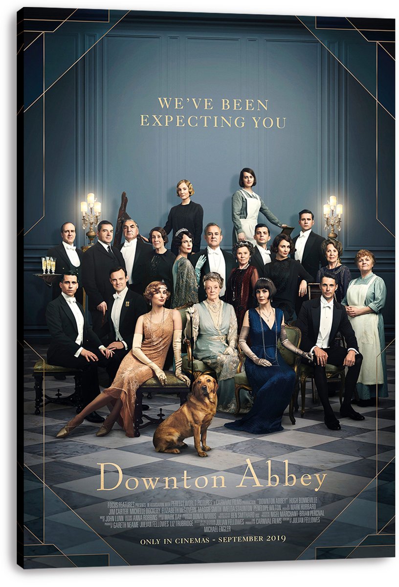 Downton Abbey Decorative Painting (paper and canvas) art poster printing print