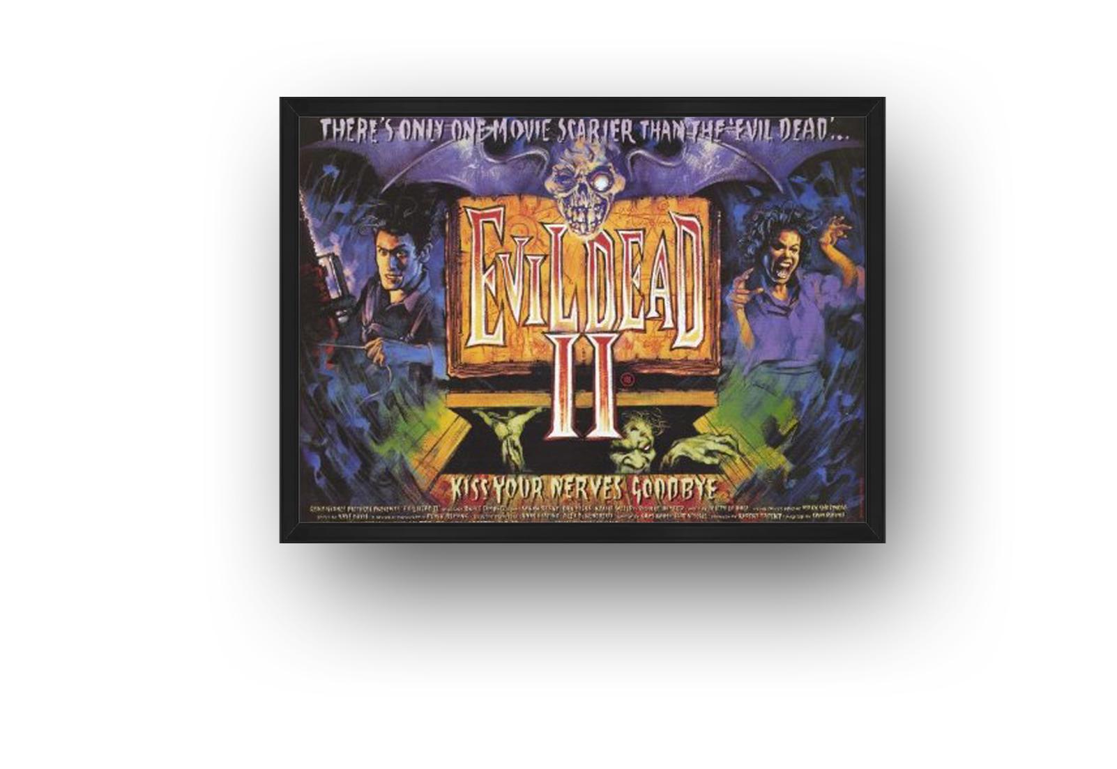Evil Dead 2 reproduction Game (Paper and Canvas) Art Poster Printing Print