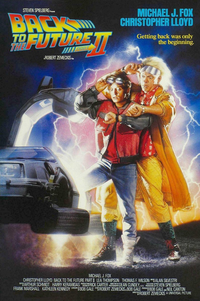 Back to the Future Part II Decorative Painting (paper and canvas) art poster printing print