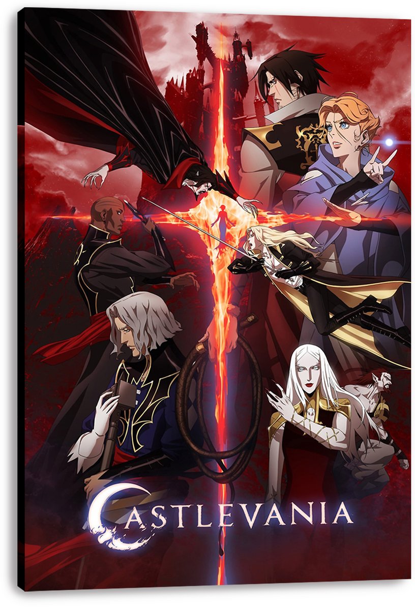 Castlevania Anime Series Decorative Painting (paper and canvas) art poster printing print