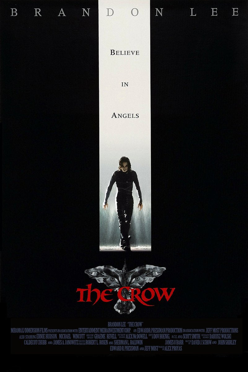 The Crow Brandon Lee Decorative Painting (paper and canvas) art poster printing print