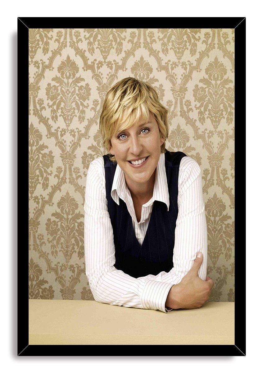 Ellen DeGeneres Decorative Painting (paper and canvas) art poster printing print