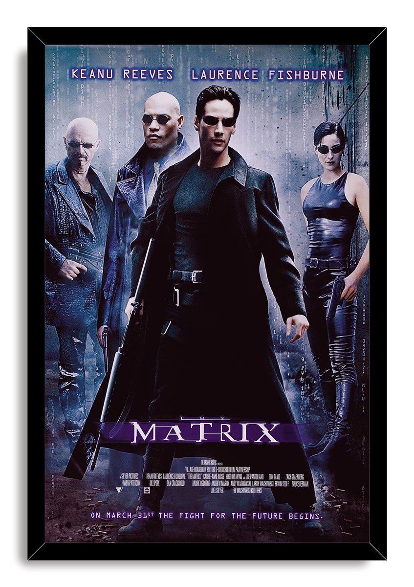 The Matrix Movie Poster Decorative Painting (paper and canvas) art poster printing print