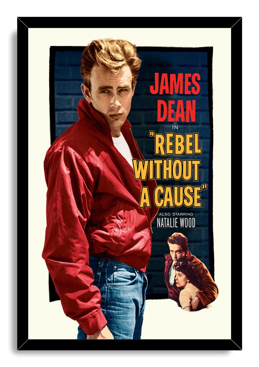 James Dean Rebel Without a Cause Decorative Painting (paper and canvas) art poster printing print