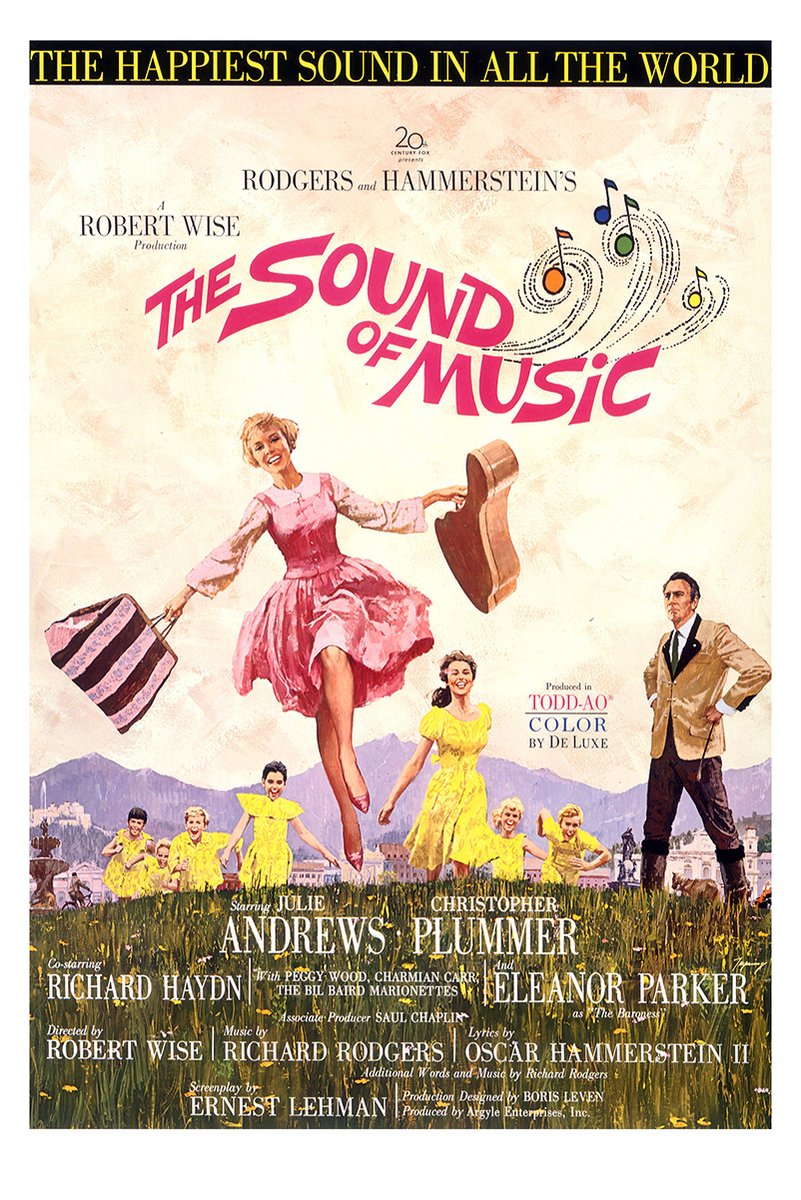 The Sound of Music Movie Poster Decorative Painting (paper and canvas) art poster printing print