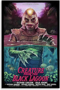 Movie Poster Creature from The Black Lagoon Vintage Posters Art Poster(Paper and Canvas) Art Poster Printing Print