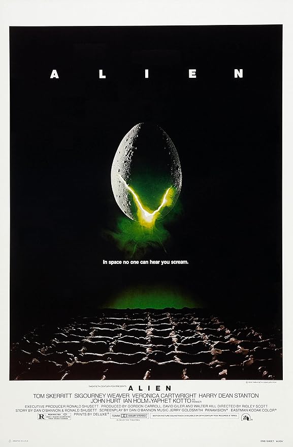 Poster Alien (1979) Movie (Paper and Canvas) Art Poster Printing Print